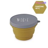  Tô Gấp Gọn Silicon Msquare MS0459 - Xanh Rêu 