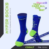  Tất Chạy Bộ Hyper Socks 2.0 - Màu Xanh Neon 