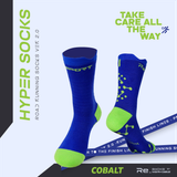  Tất Chạy Bộ Hyper Socks 2.0 - Màu Xanh Dương 