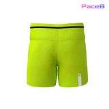  Quần Shorts Chạy Trail MUDE Green Neon 