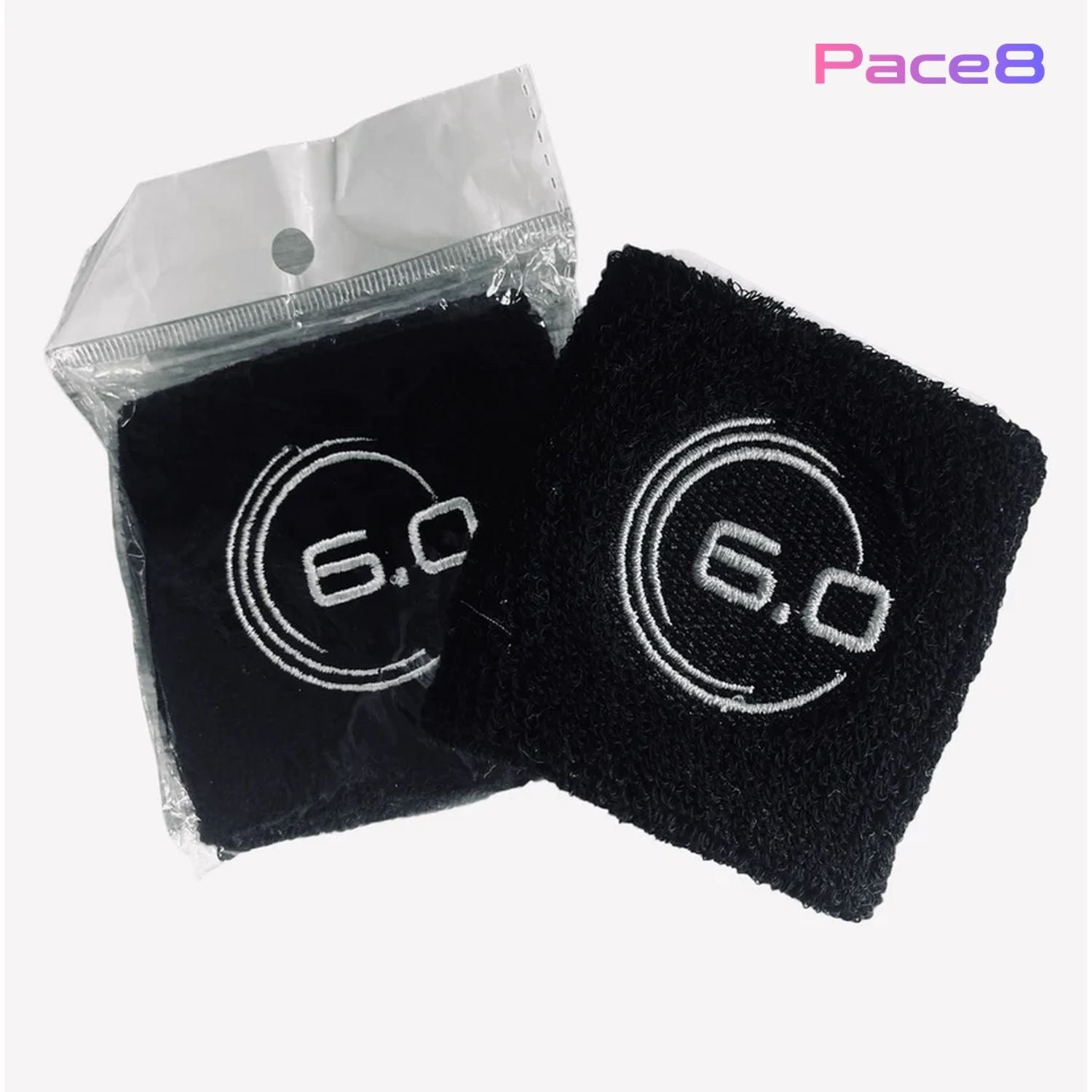  Khăn Quấn Cổ Tay Six Zero Thấm Mồ Hôi Sweat Wrist Band - Black 