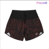  Quần Short Thể Thao Chạy Bộ Nam Đa Năng MOTIVE MEN SHORT BELT - Đen Chấm Đỏ 