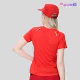  Áo Thun Thể Thao Chạy Bộ Nữ MOTIVE Women Training T-Shirt - Màu Đỏ 