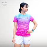  Áo Chạy Bộ Nữ Wolf Active Hồn Đá 101, Áo Chạy Bộ Cao Cấp, Chất Vải Wolf Light Siêu Nhẹ, Co Giãn 4 chiều 