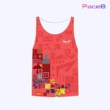  Áo Ba Lỗ Chạy Bộ Nam Wolf Active, Áo Ba Lỗ Chạy Bộ, Chất Vải Active Max Mềm Mịn, Thấm Hút Mồ Hôi Tốt 