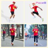  Áo Chạy Bộ Nam Wolf Active Cờ Đỏ Sao Vàng 54, Chất Vải Active Max Mềm Mịn, Thoáng Khí, Co Giãn 4 Chiều 