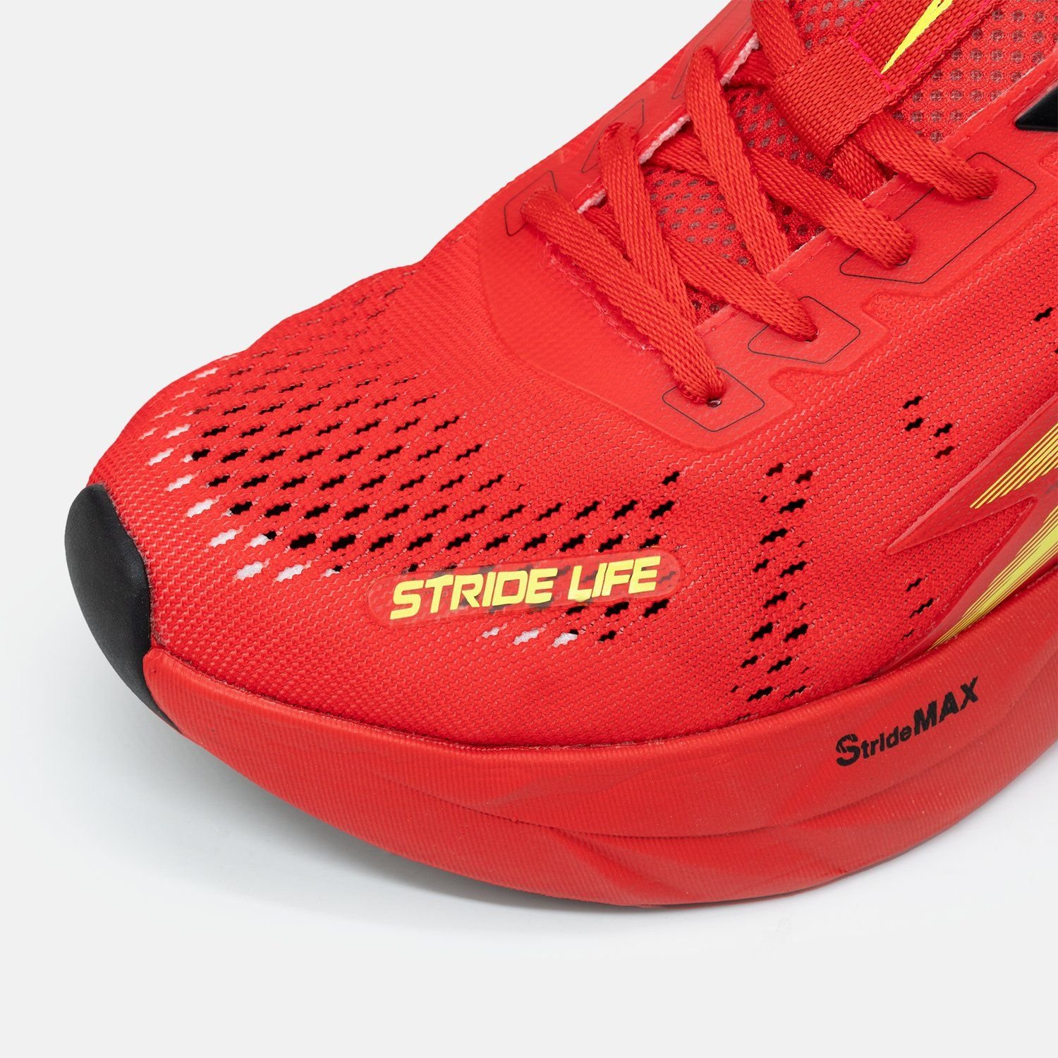  [SNGY] Giày Thể Thao Chạy Bộ Nam Nữ Goya Strides 3 Năm 2025 Đỏ Neon 