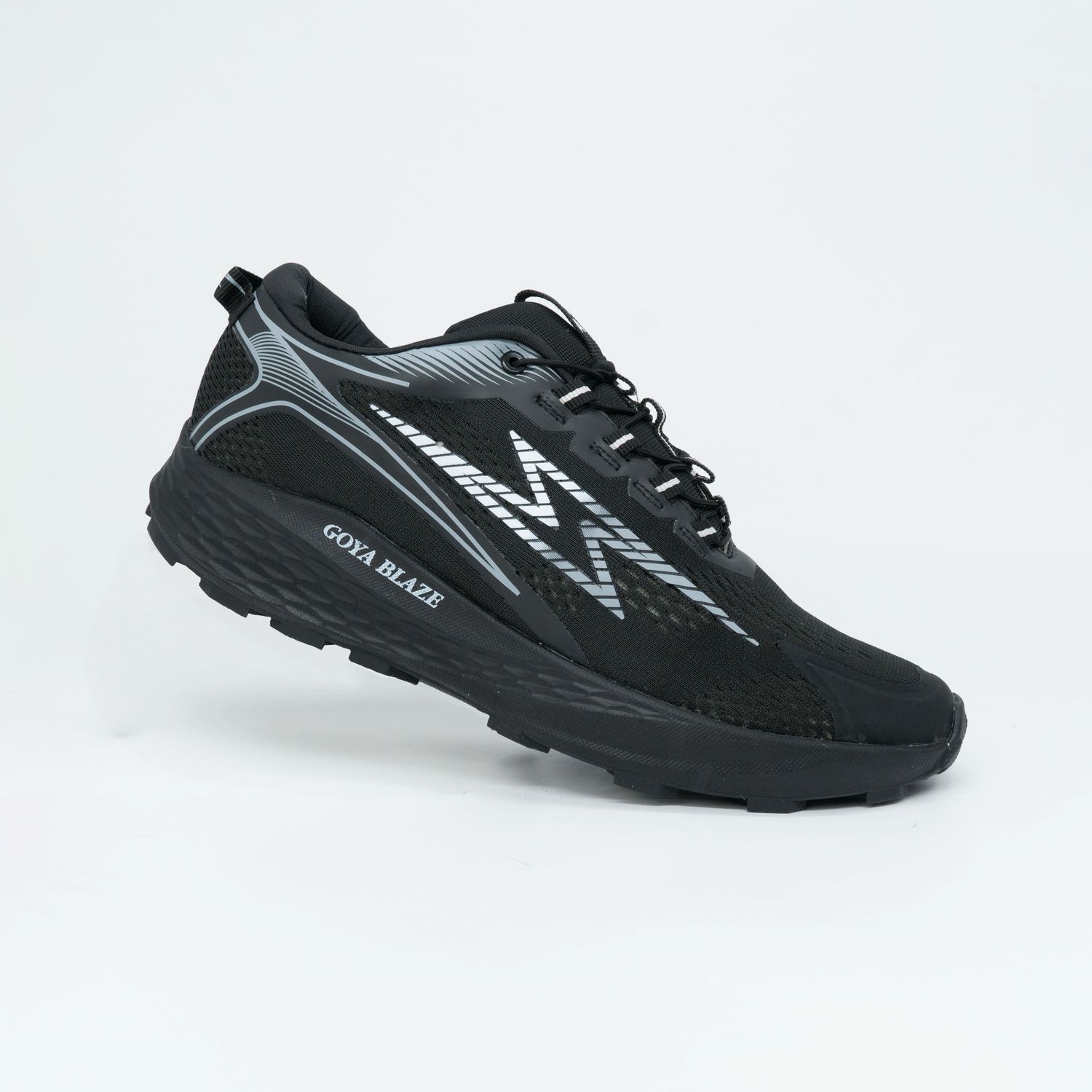  Giày Thể Thao Chạy Bộ, Leo Núi Nam Nữ Goya Trail Blaze Năm 2025 Đen 