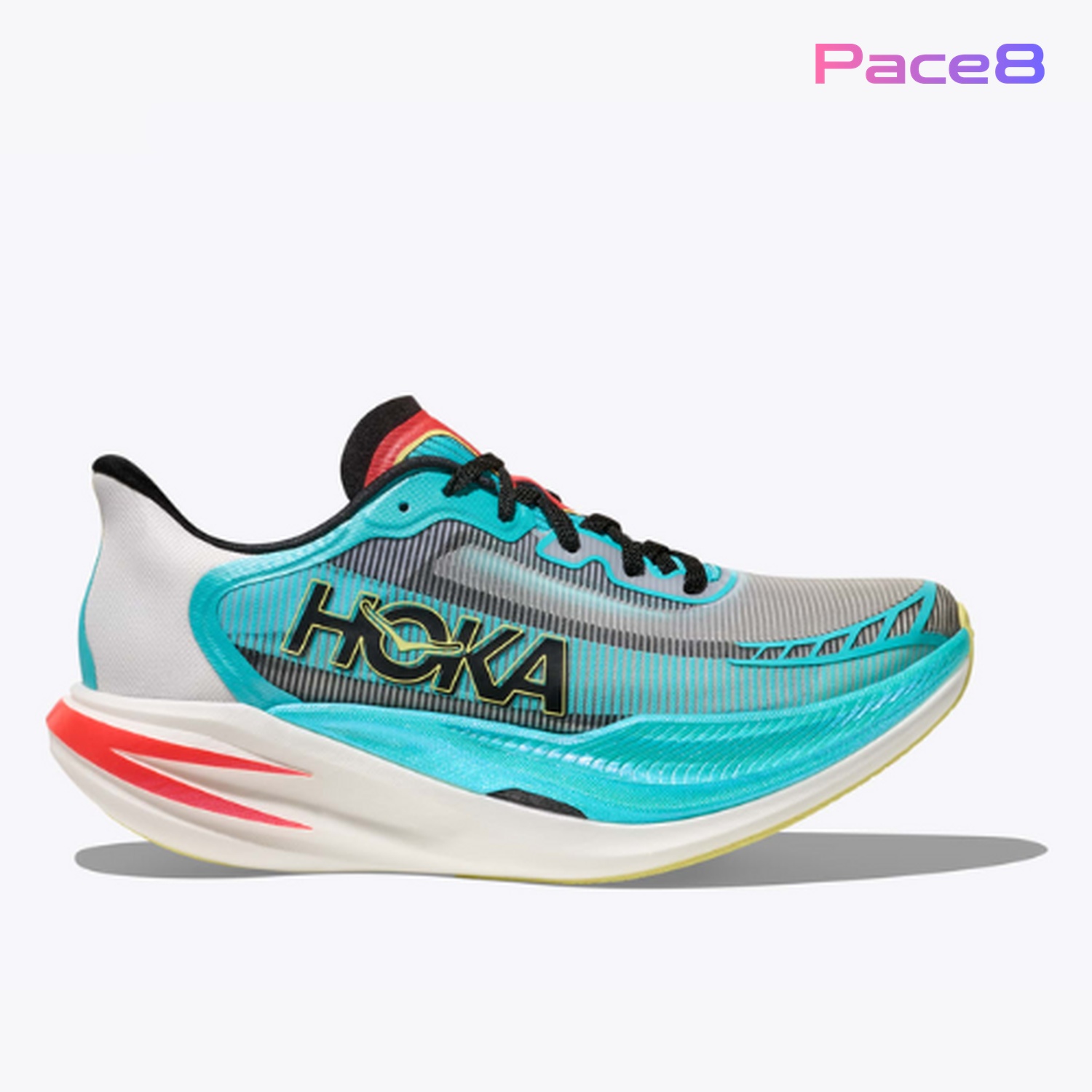 Giày Chạy Bộ Unisex Hoka Cielo X1 2.0 - Frost / Black