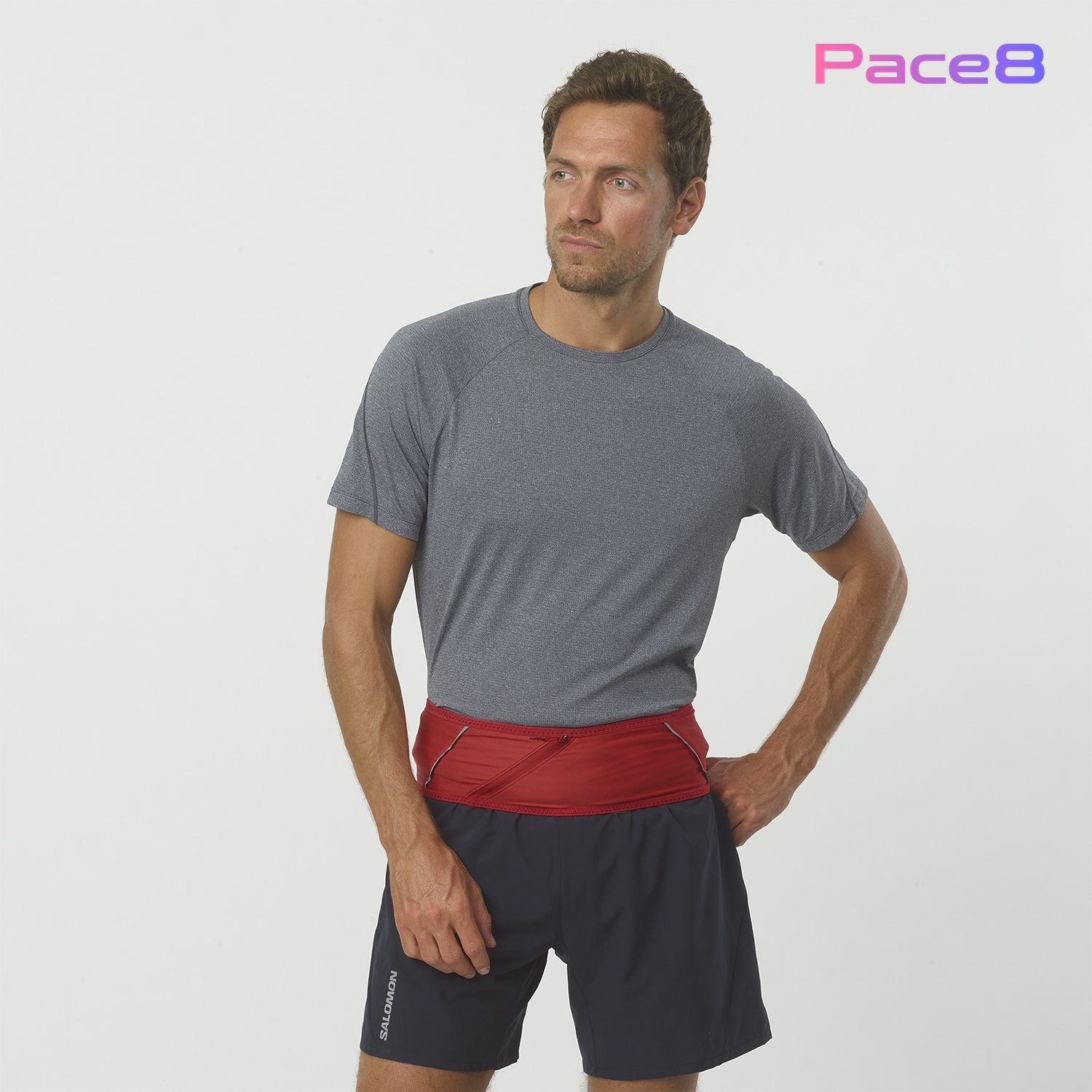 Đai chạy bộ Salomon Pulse Belt - Goji Berry