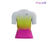  Áo Bó Tay Ngắn Compressport Tri Postural Aero - Safe Yellow/Neo Pink 