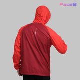  Áo Khoác Thể Thao UNISEX MOTIVE JACKET Supper Light - Màu Cam Đỏ 