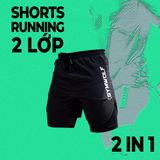  Quần Chạy Bộ 2 Lớp Nam Wolf Active Fast & Fly - 56, Quần Thể Thao 2 Lớp Cho Gym, Chạy Bộ, Đạp Xe Co Giãn 4 Chiều 