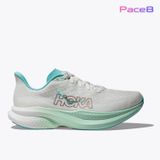  Giày Chạy Bộ Nữ Hoka Mach 6 - Frost / Rose Gold 