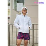 Áo Khoác Thể Thao UNISEX MOTIVE JACKET Supper Light - Màu Trắng 