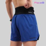  Quần Short Thể Thao Chạy Bộ Nam Đa Năng MOTIVE MEN SHORT BELT - Màu Xanh Dương (Chưa Bao Gồm Lót Trong) 