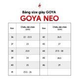  Giày Thể Thao Chạy Bộ Nam Nữ Goya Neo Năm 2025 Trắng Đen 