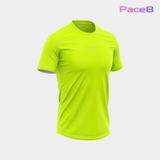  Áo Thun Thể Thao Chạy Bộ Nam MOTIVE Men Basic Color T-Shirt - Màu Xanh Neon 