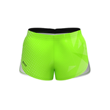  Quần Shorts Chạy Bộ Nam MUDE Sharp Green Neon 