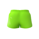  Quần Shorts Chạy Bộ Nam MUDE Sharp Green Neon 