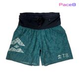  Quần Short Chạy Bộ Nữ T8 Sherpa Shorts - Inked Teal 