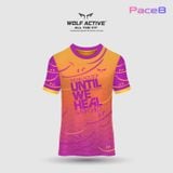  Áo Chạy Bộ Wolf Active Until We Heal 07, Chất Vải Wolf Active Cao Cấp, Nhẹ, Nhanh Khô, Co Giãn 4 Chiều, Thoáng Mát 