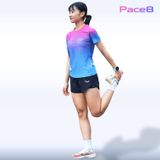  Áo Chạy Bộ Nữ Wolf Active Run Original 73, Áo Chạy Bộ Chất Vải Wolf Active, Quick Dry, Co Giãn 4 Chiều, Form Áo Tôn Dáng 