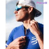  Áo Bó Tay Ngắn Compressport Chạy Địa Hình Trail Postural - Dazz Blue 