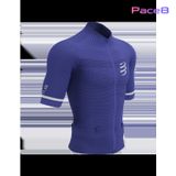  Áo Bó Tay Ngắn Compressport Chạy Địa Hình Trail Postural - Dazz Blue 