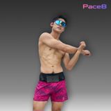  Quần Short Thể Thao Chạy Bộ Nam Đa Năng MOTIVE MEN SHORT BELT - Họa Tiết Tím Hồng 
