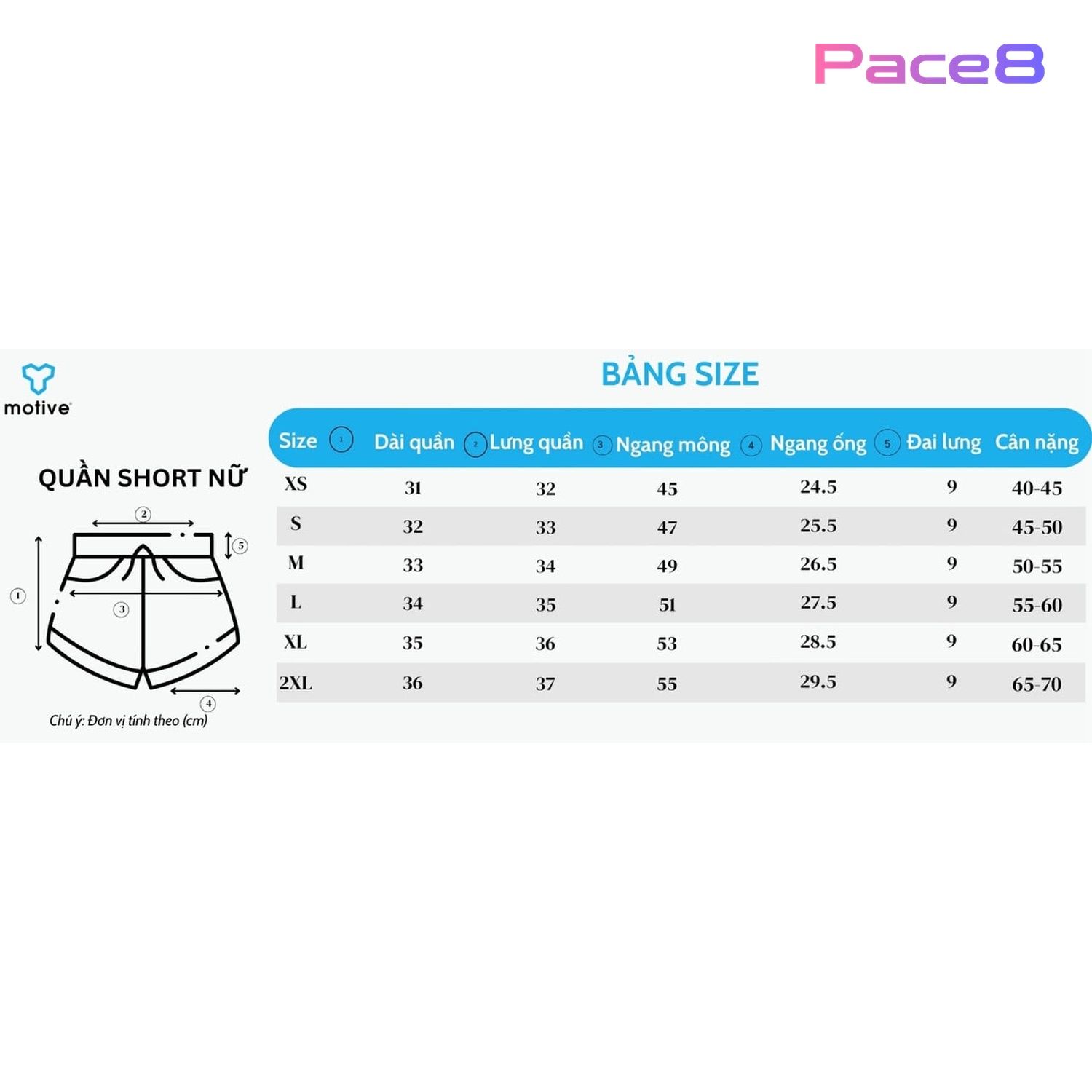  Quần Short Thể Thao Chạy Bộ Nữ Đa Năng MOTIVE WOMAN SHORT BELT - Họa Tiết Tím Hồng 