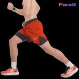  Quần 2 Lớp Chạy Bộ, Tập Gym Wolf Active Essential V1 110, Quần 2 Lớp Chạy Bộ, Tập Gym, Chất Vải Cao Cấp 