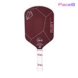  Vợt Pickleball Six Zero Ruby - White And Red 
