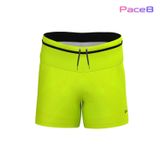  Quần Shorts Chạy Trail MUDE Green Neon 