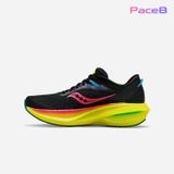  Giày Chạy Bộ Nữ Saucony Triumph 21 - Black/Pink 