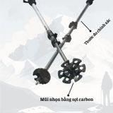  Gậy Leo Núi Trekking Husky Scope 