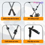  Gậy Leo Núi Trekking Husky Scope 