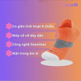  Tất/Vớ Cổ Ngắn Upper You Light Cushion SPM2002 - Cam 
