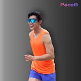  Áo Thun Thể Thao Chạy Bộ Nam MOTIVE Men Simple Color Singlet - Màu Cam 