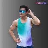  [Nam] Áo Thun Thể Thao Chạy Bộ Nam MOTIVE Men Airwear Singlet (37g) - (Màu Xanh) 