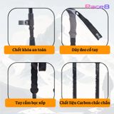  Gậy Leo Núi Trekking Husky Sprun 