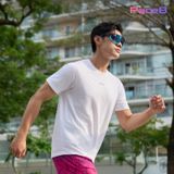  Áo Thun Thể Thao Chạy Bộ Nam MOTIVE Men Basic Color T-Shirt - Màu Trắng 