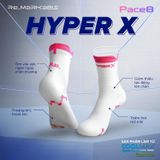  Tất Chạy Bộ Re.Socks Hyper X - Màu Hồng 