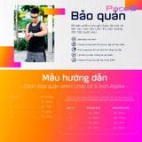  Quần Short Chạy Bộ 5 inch Aspire APQ507 - Xám 