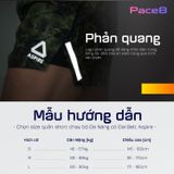  Quần Short Chạy Bộ Aspire APQ609 Đa Năng, Có Đai Belt - Xanh Rêu Họa Tiết 