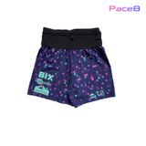  Quần Short Chạy Bộ Nam T8 Bix Sherpa - Navy Họa Tiết 