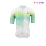  [Nam] Áo Đạp Xe Nam Motive Men Cycling Jersey - Trắng/ Xanh 