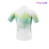  [Nam] Áo Đạp Xe Nam Motive Men Cycling Jersey - Trắng/ Xanh 