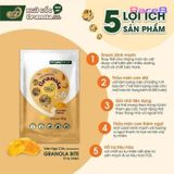  Viên Ngũ Cốc Faminuts Granola Bite - Vị Tự Nhiên (Túi 30g) 