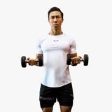  Áo Thể Thao Nam Wolf Active Pro Flex 192, chất vải Cotton Cao Cấp co giãn 4 chiều, thấm hút mồ hôi tốt, Form Slim Fit 